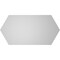 Ekena Millwork Half Round Surface Mount PVC Gable Vent w/ 3-1/2"W x 1"P Standard Frame, 32"W x 16"H GVPHR32X1601SN - alternate 5